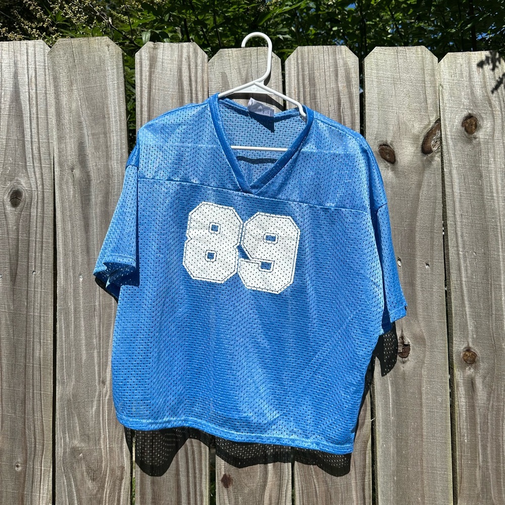 Starlet Blue Mesh Sports Jersey